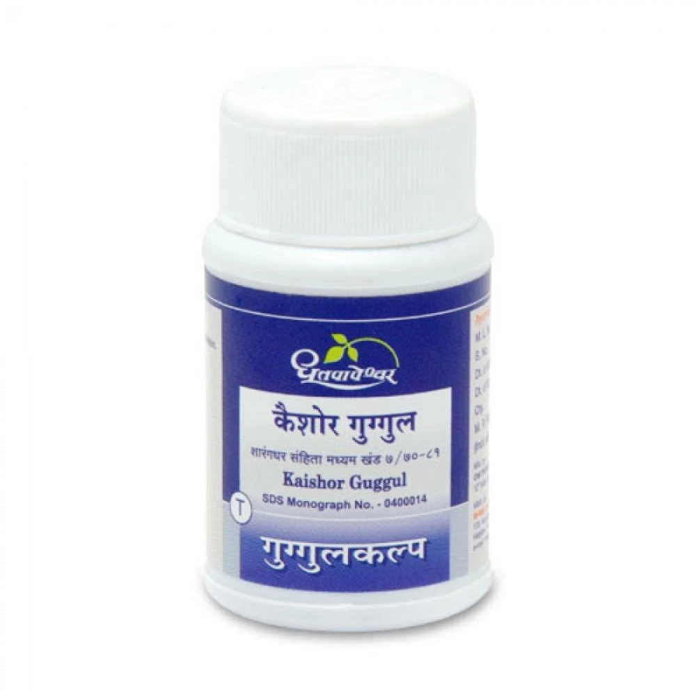 Dhootapapeshwar Kaishor Guggul (60tab)