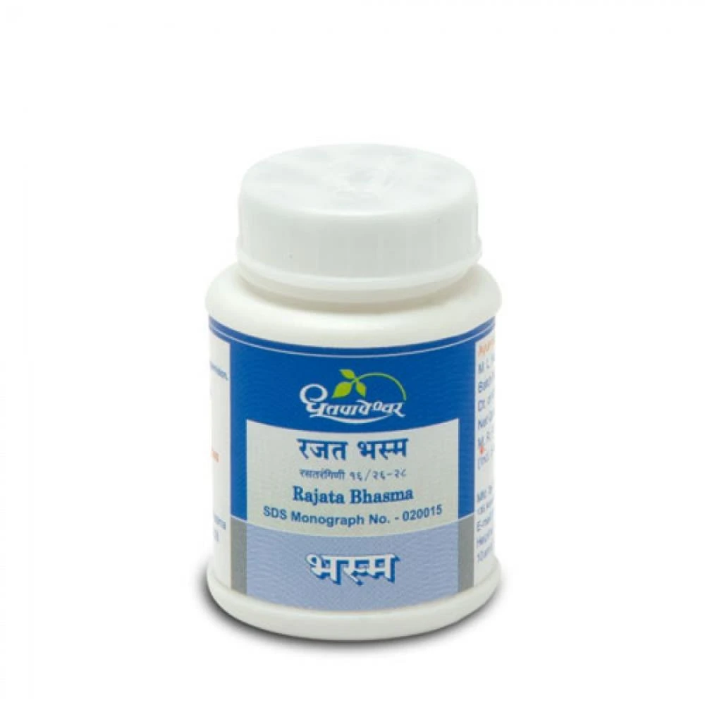 Dhootapapeshwar Rajata Bhasma (2g)