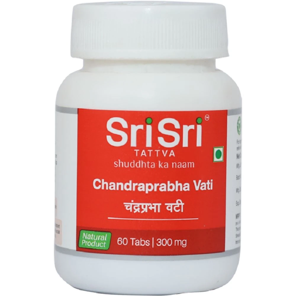 Sri Sri Tattva Chandra Prabha Vati (60tab) Sri Sri Tattva Chandra Prabha Vati (60tab)