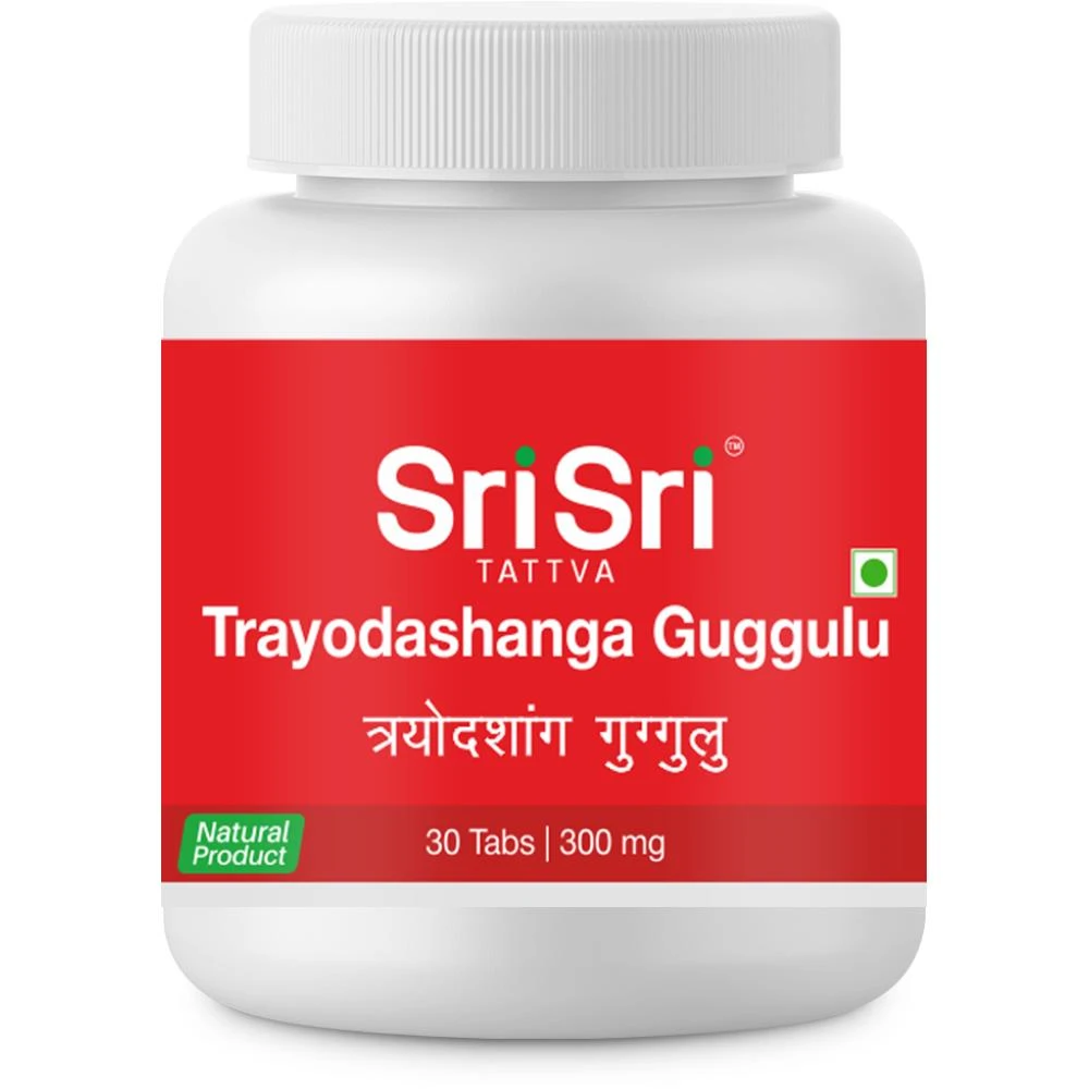 Sri Sri Tattva Trayodashanga Guggulu (30tab) Sri Sri Tattva Trayodashanga Guggulu (30tab)