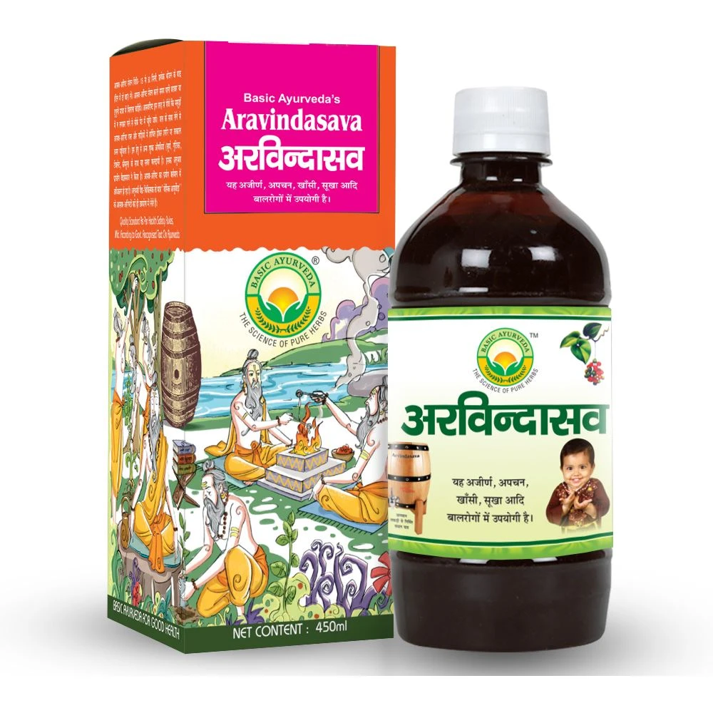 Basic Ayurveda Arvindasava (450ml)