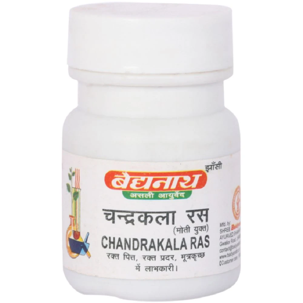 Baidyanath Chandrakala Ras (Moti Yukt) (40tab)