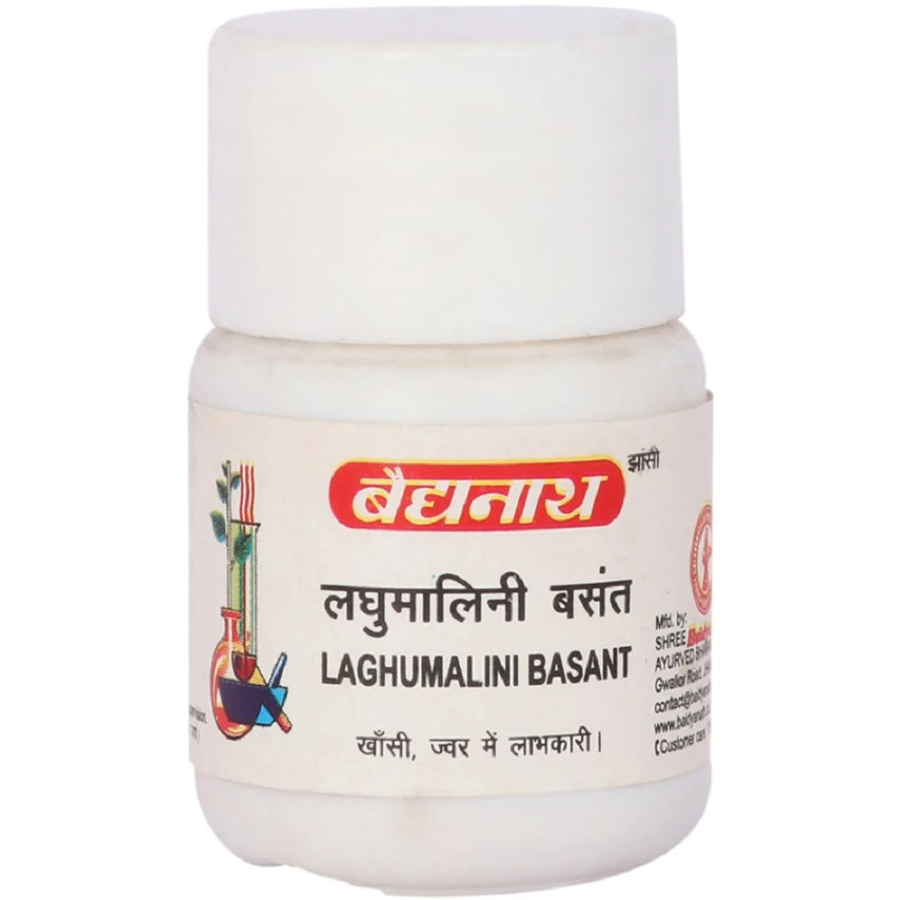 Baidyanath Laghumalini Basant Ras (40tab)