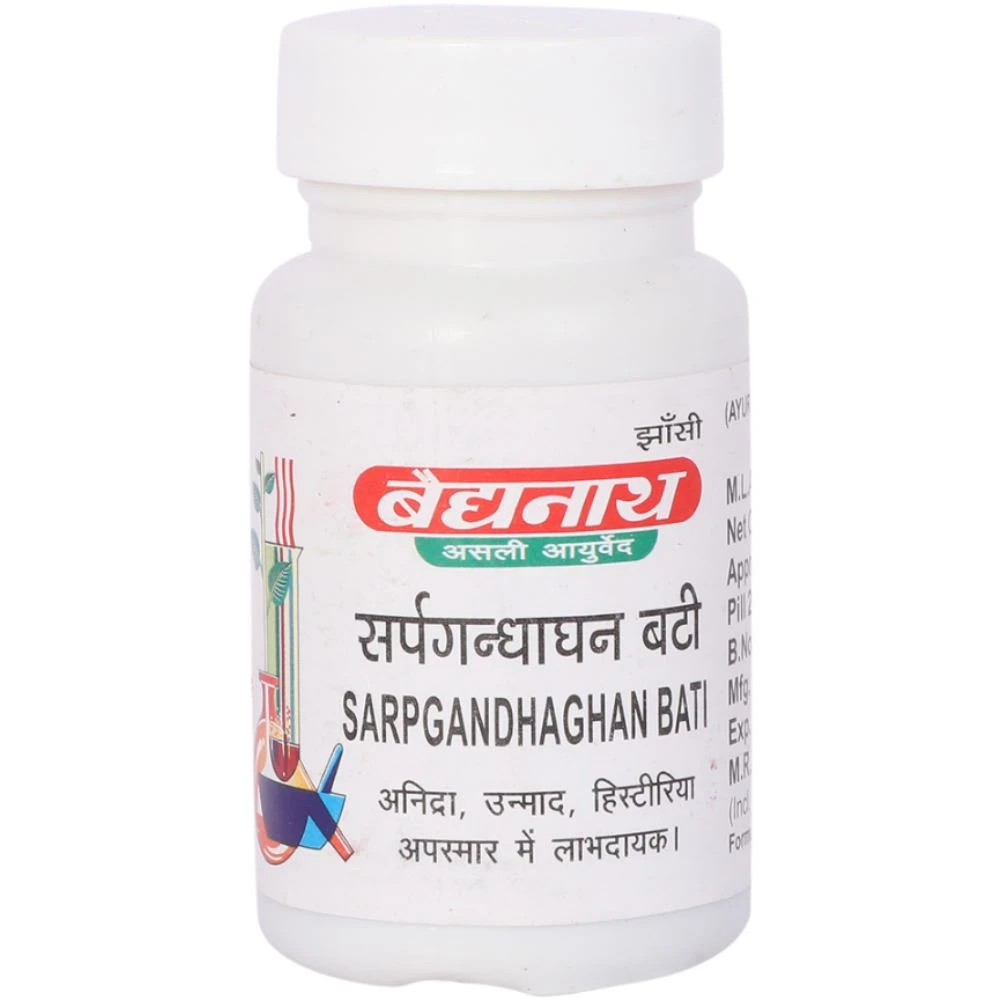 Baidyanath Sarpgandhaghan Bati (10g) Baidyanath Sarpgandhaghan Bati (10g)
