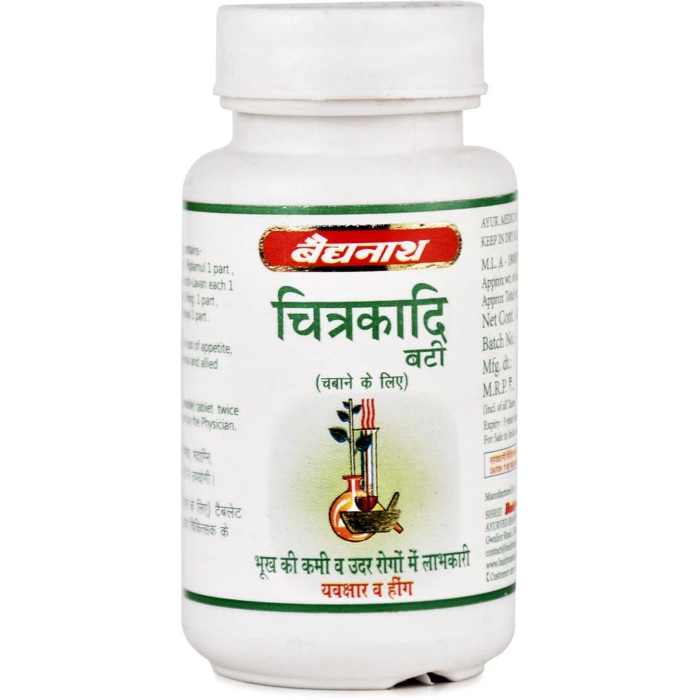 Baidyanath Chitrakadi Bati (80tab) Baidyanath Chitrakadi Bati (80tab)