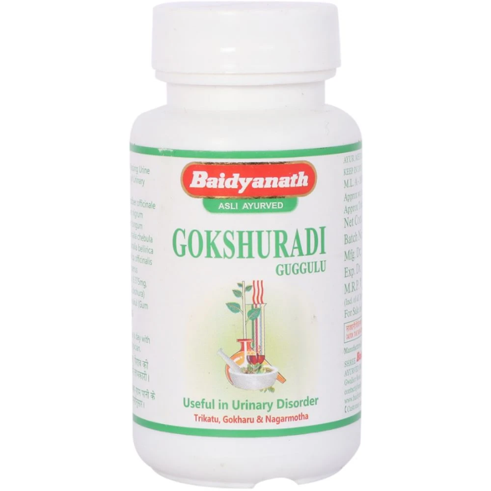 Baidyanath Gokshuradi Guggulu (80tab) Baidyanath Gokshuradi Guggulu (80tab)