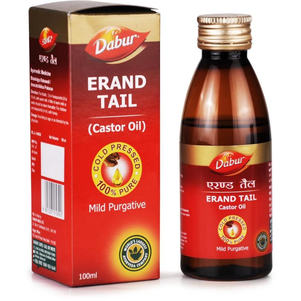 Dabur Erand Tail (Castor Oil) (100ml) Dabur Erand Tail (Castor Oil) (100ml)