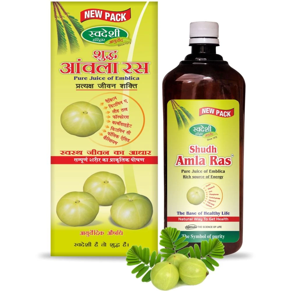 Swadeshi Ayurved Shudh Amla Ras (500ml)