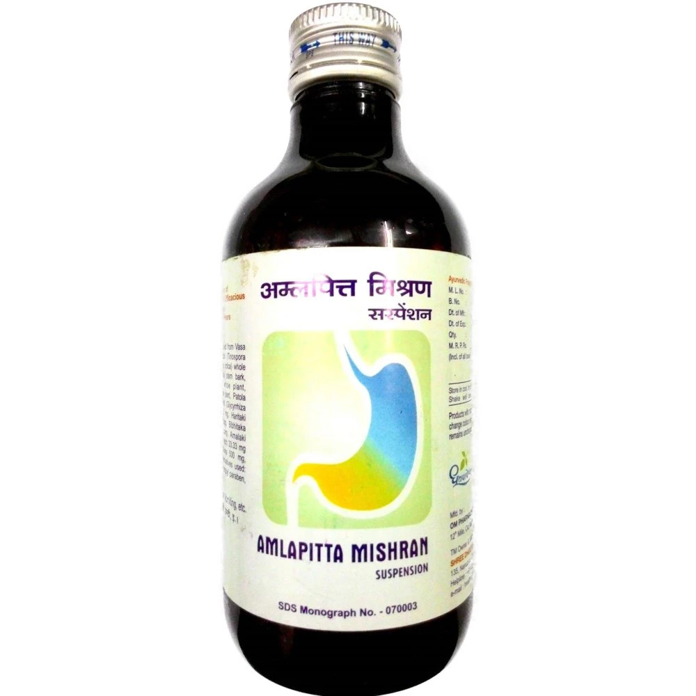 Dhootapapeshwar Amlapitta Mishran (200ml) Dhootapapeshwar Amlapitta Mishran (200ml)