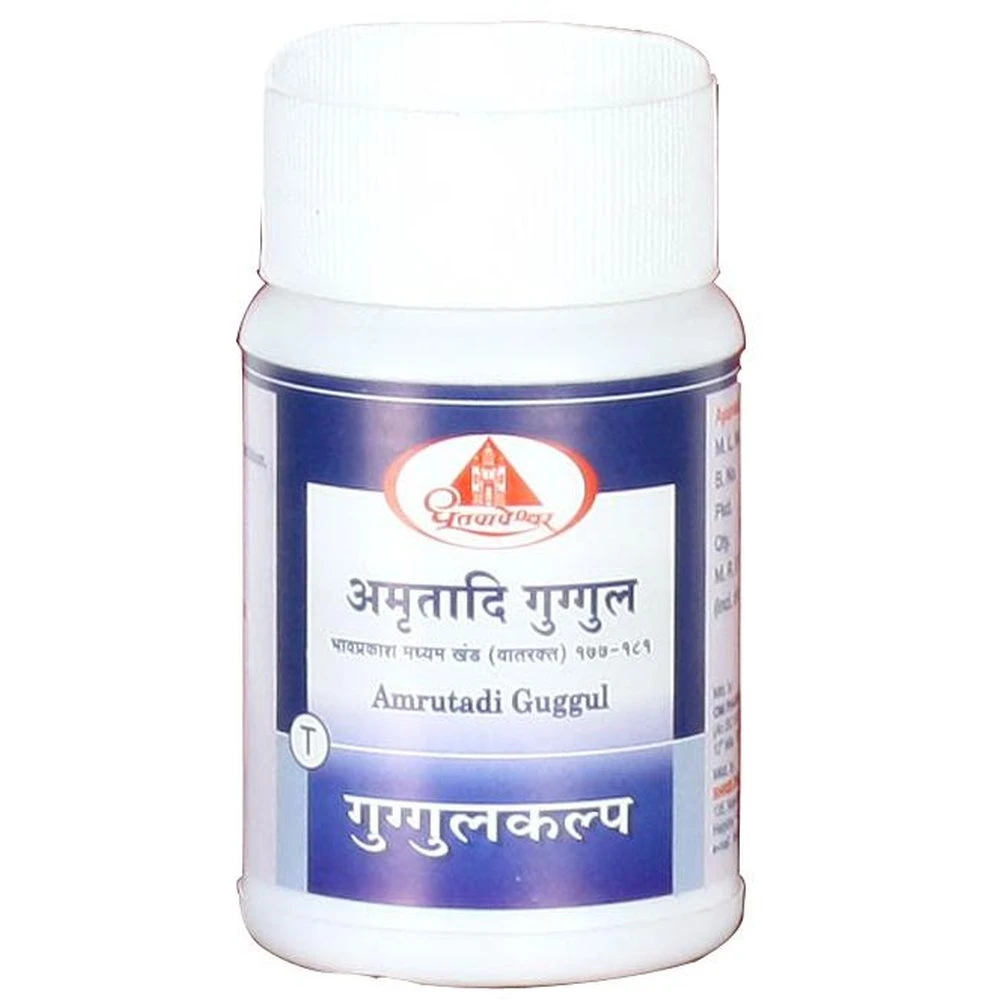 Dhootapapeshwar Amrutadi Guggul (60tab) Dhootapapeshwar Amrutadi Guggul (60tab)