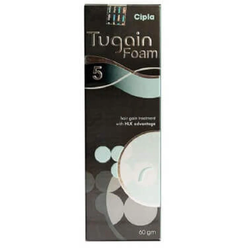 Cipla Tugain Foam (5%w/v) (60g) Cipla Tugain Foam (5%w/v) (60g)