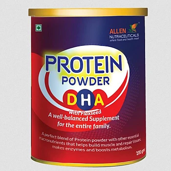 Allen Protein Powder with DHA (200Gms) Allen Protein Powder with DHA (200Gms)