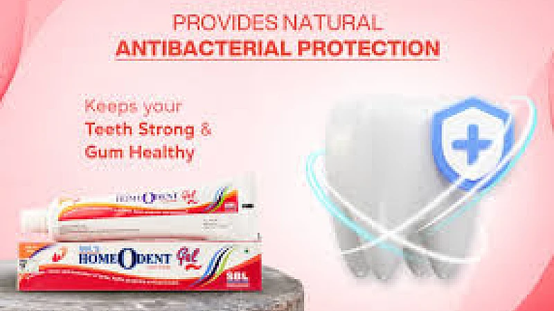 SBL Homeodent Tooth Paste Gel (Red) – Herbal Oral Care for a Healthy Smile