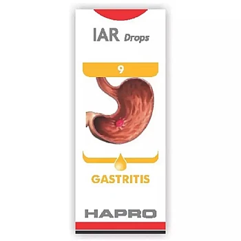 Hapro IAR (Insta Action Range Drops) Drop No - 9 Gastritis (30ml)