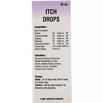 Dr Raj Dermisafe D3 Itch Drops (30ml)