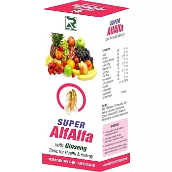 Dr Raj Super Alfalfa With Ginseng Tonic (200ml)