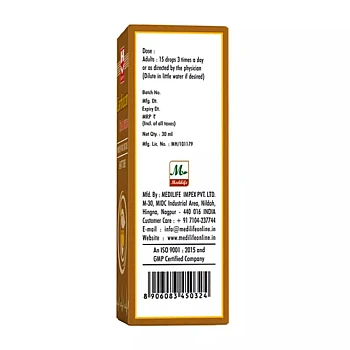 Medilife Cardiocon Cold Drops (30ml)