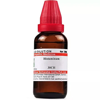 Willmar Schwabe India Histaminum Hydrochloricum 30 CH (30ml)