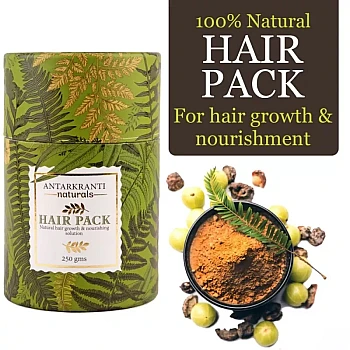 Antarkranti Natural Ayurvedic Hair Pack (250g)