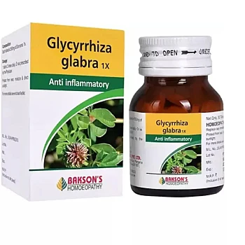 Bakson Glycerrhiza Glabra (1X) (50tab)