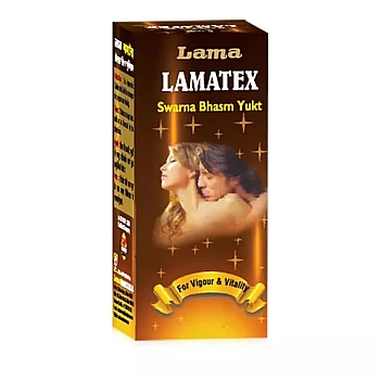 Lama Lamatex (With Purified Gold powder) ( For vigour and vitality) (10tab)