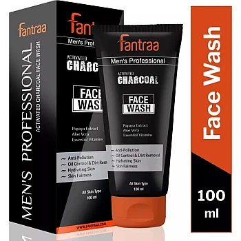 Fantraa Activated Charcoal Face Wash (100ml)