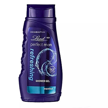 Larel Perfect Men Refreshing Shower Gel With Menthol (Made In Europe) (300ml)