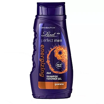 Larel Perfect Men Energizing Shampoo & Shower Gel 2 In 1 (Made In Europe) (300ml)