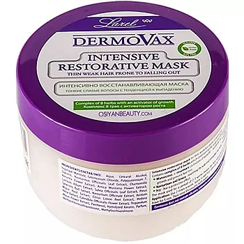 Larel Dermovax Intensive Restorative Hair Mask Made For Thin Weak Hair Prone To Falling Out(Made In Europe) (300ml)