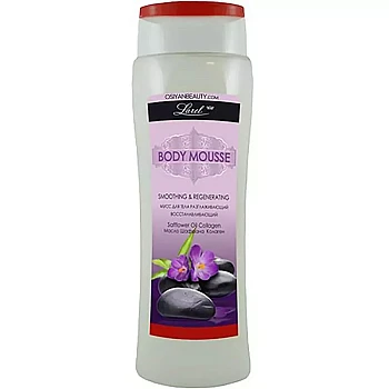 Larel Smoothing-Regenerating Body Mousse With Safflower Oil And Collagen(Made In Europe) (400ml)