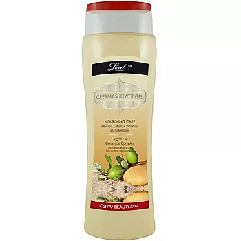 Larel Nourishing Creamy Shower Gel With Argan Oil And Ceramide Complex(Made In Europe) (400ml)