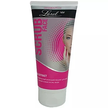 Larel Face Scrub With Silk Extract (200ml)