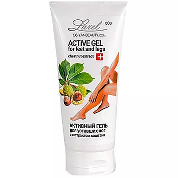 Larel Active Gel For Feet And Legs With Chestnut Extract(Made In Europe) (200ml)