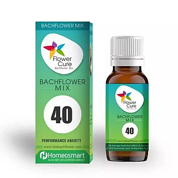 Bach Flower Mix 40 Performance Anxiety Drop (30ml)
