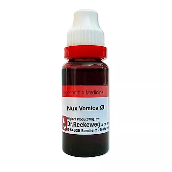 Dr Reckeweg Nux Vomica 1X (Q) (20ml)