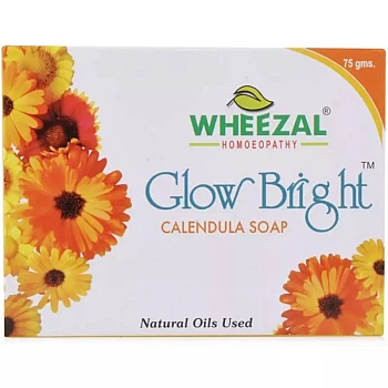 Wheezal Glow Bright Calendula Soap (75g)
