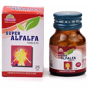 Wheezal Super Alfalfa Tablets (25g)