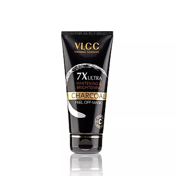 VLCC 7X Ultra Whitening & Brightening Charcoal Peel Off Mask (100g)