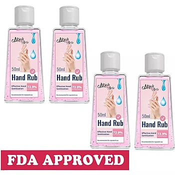 Mirah Belle Organic And Natural Hand Sanitizer (50ml, Pack of 4)