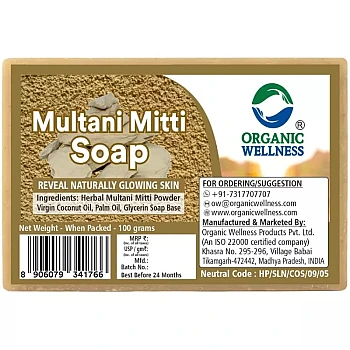 Organic Wellness Multani Soap (100g)