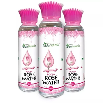 Kerala Naturals Rose Water (100ml, Pack of 3)