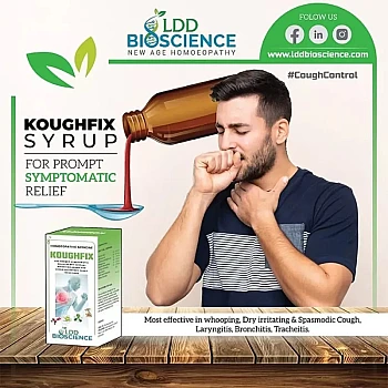 LDD Bioscience Koughfix Cough Syrup (450ml)
