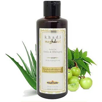 Khadi Meghdoot Amla & Bhringraj Herbal Shampoo (210ml)