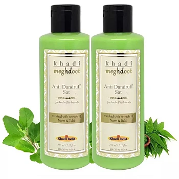 Khadi Meghdoot Antidandruff Sat (210ml, Pack of 2)