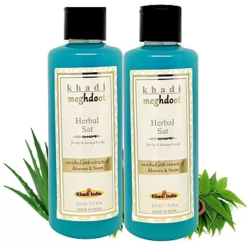 Khadi Meghdoot Herbal Sat (210ml, Pack of 2)