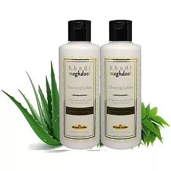 Khadi Meghdoot Cleansing Lotion (210ml, Pack of 2)