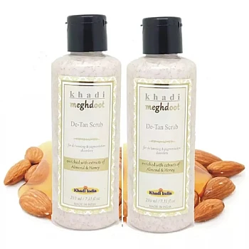 Khadi Meghdoot De-Tan Scrub (210ml, Pack of 2)