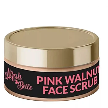 Mirah Belle Organic & Natural Pink Walnut Face Scrub Exofiation & Dead Skin Removal Chemical Free (50g)