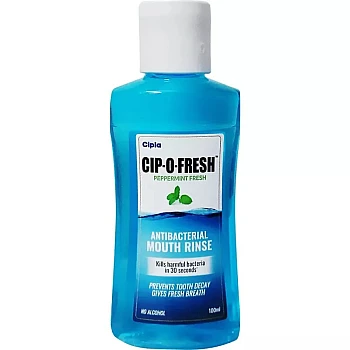 Cipla Cip-O-Fresh Antibacterial Mouthwash (100ml)