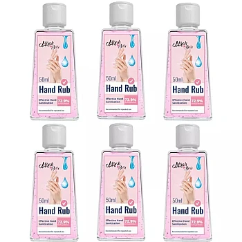 Mirah Belle Hand Cleanser Sanitizer Gel (50ml, Pack of 6)